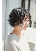 強めパーマ
