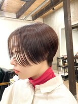 キルム(Qilm)&nbsp;パツっとラインのマッシュショート◇Qilm山崎