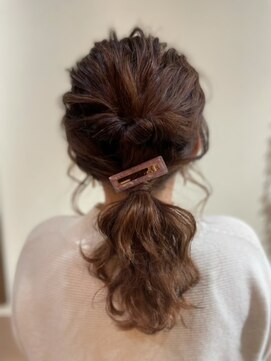 ラテ 上尾(Latte) ポニテアレンジ