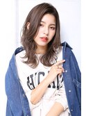 大人可愛い２０代３０代４０代小顔こなれミディ 外国人風A2