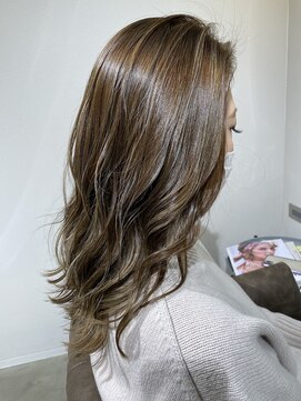 ロア(loa) ＊極細ハイライト＊シルキーベージュ＊