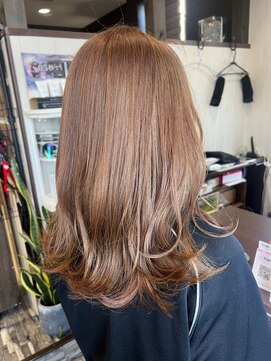 ヘアー リードレス(hair Re:dress) 大人可愛いゆるふわ巻き◎アッシュベージュカラー艶カラー