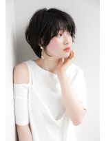 ガーデン オオタカノモリ(garden otakanomori)&nbsp;小顔美人になれるインナーカラーにゆるふわショートボブ