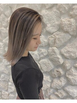 モアナ バイ ヘッドライト大宮店(Moana by HEADLIGHT) Moana【大宮】#バレイヤージュ#ボブ#トリートメント