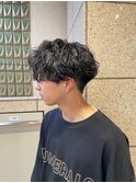 ウェーブマッシュ/波巻きパーマ/メンズパーマ