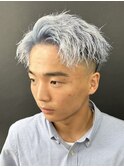 グラデーションカラー アップバング