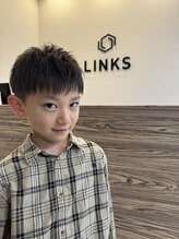 ＃Linksのキッズカット