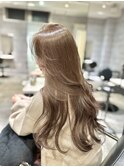 20代30代大人可愛いロングレイヤー　髪質改善トリートメント