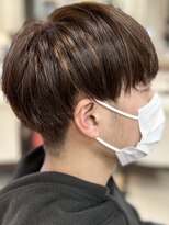 ヘアークリアー 春日部 メンズ/ハイライトマッシュスタイル/巻いても素敵に変身/春日部