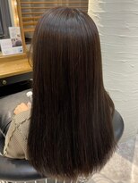 ヘアリゾート粋 トゥジュ 池袋東口店(tujuh)&nbsp;うる艶ロング/ダークブラウン