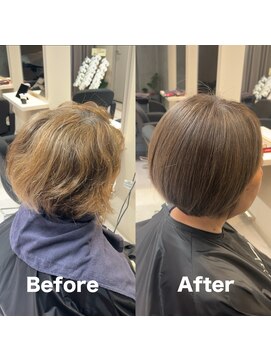 ニッティ(nittio) ピンとならないショートヘア専用縮毛矯正