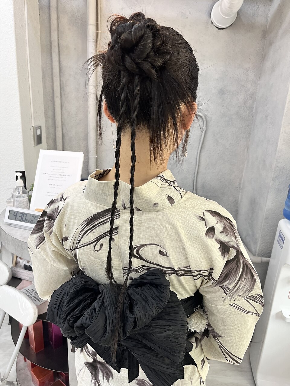 浴衣ヘア カチモリヘア：L216549176｜プティクローシェ バイ クオーレ