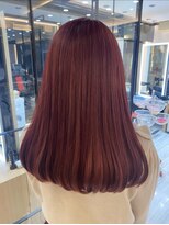 ナチュラル ヘアーデザイニング(Natural hair designing) チェリーレッド
