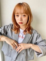 ラナ カスガイ(Lana KASUGAI)&nbsp;黒髪/ボブルフ/ネビージュ/小顔/ワンレン/春日井/髪質改善/前髪