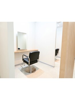 ナチュラルなお洒落な空間でゆったり寛げる◎あなただけの特別なサロンタイムをお過ごしください＊