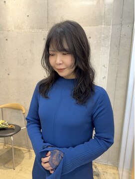 ホネン(honen) 薬院【honen】ミディアムウルフパーマ【天神/大名/薬院大通り】