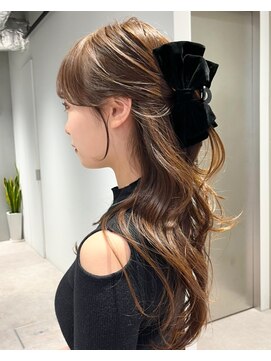 ミンクスオーバー(MINX OVER) 前髪カット/顔まわりカット/小顔ヘア/ヘアセット/レイヤーカット