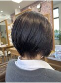 大人ショートボブ