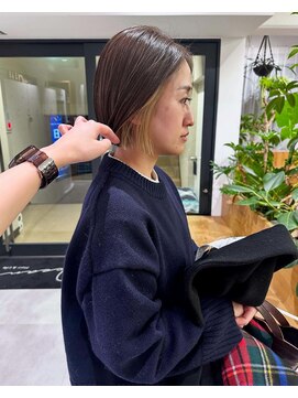 オーシャン(Ocean) ［Ocean Hair&Life 水田］春色☆イメチェン！イヤリングカラー