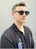 外国人風パーマウルフカルマパーマベリーショートダークアッシュ