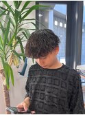 波巻きスパイラルパーマ特殊パーマツイストスパイラルパーマ