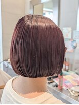 オーガニック リブ 川越(organic+live)&nbsp;20代30代かわいい切りっぱなしボブ