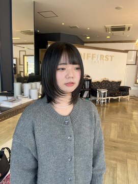 コワファースト 大分(COIFF1RST) 顔周りが可愛いレイヤーボブstyle