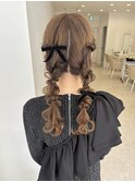 ツインあみおろし♪