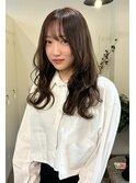 フェミニンカール×チェリーブラウン