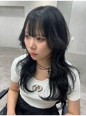 姫カットレイヤー/クラゲヘアー/韓国風巻き