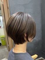 アルファ 我孫子店(alpha) ショートボブ/ブラウンベージュ/小顔/我孫子