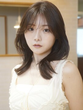 ガーランド (Garland) 大人かわいいくびレイヤー顔まわりレイヤーカットまろベージュ