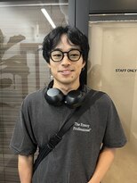 ヌープヘアーアイス(NUUP.hair ici)&nbsp;20代◎フェザーパーマ×センターパートで旬顔韓国マッシュ