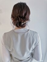 リムネ(RIMUNE)&nbsp;無造作ヘアアレンジ／女子会／ヘアセット