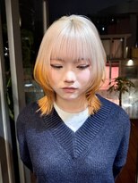 ヌル 神宮前店(Null)&nbsp;ルーツカラー/ケアブリーチ/ブリーチカラー/神宮前/表参道