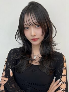 ロンドイディールバンダイ 新潟万代(Lond ideal) ハッシュカット×グレーブラック