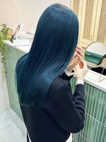 イギー(igggy)&nbsp;ワンブリーチで作るターコイズカラー♪