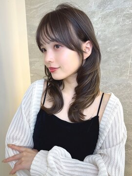 ロンドアヴァントゥス 池袋(Lond aventus) オリーブグレー/ボブ/顔周り/小顔/レイヤー/髪質改善/縮毛矯正