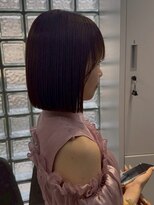 ザシェノンウメダ(THA CHAINON UMEDA) 心斎橋/着物ヘア/大人ガーリー/ダークアッシュ/似合わせカット