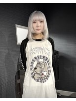 エイト 神戸三宮店(EIGHT)&nbsp;【@_00L2LL_】エフェクトブリーチで作るホワイトシルバー