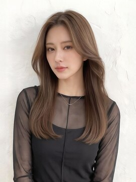 ルクスス(Ruxus) 透明感ダークカラーの顔まわりレイヤーカット