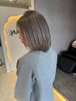 リュカ(Lyuca)&nbsp;ボブ/ブリーチ/透明感/ケアブリーチ/韓国風