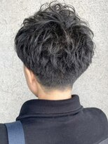 ラギッド 大野城店(RUGGED)&nbsp;ニュアンスパーマ 刈り上げショート ビジネススタイル
