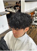 波巻きスパイラルパーマ