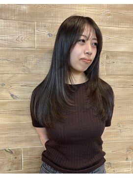 美容室 はなこ ツヤ感たっぷりレイヤースタイル