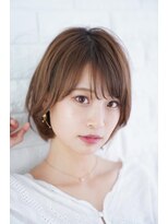 ヘアーズ ベリー 香椎店(hairs BERRY)&nbsp;BERRY/美髪/ショート/ボブ/斜めバング/オーガニック
