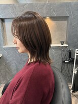 ミストプラス(MIST+)&nbsp;ウルフレイヤーカット/30代/40代/白髪ぼかし/髪質改善