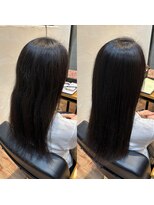 シキオリ(SHIKIORI) ストレートエステで、まとまりのある艶髪に