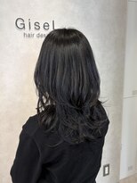 ロンドルピナス 小倉(Lond Lupinus) 縮毛矯正/ワンホンレイヤー/ミルクティーブランド/ダークブルー