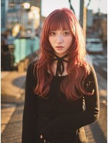 ベレッタ 枚方店(veretta.)&nbsp;暖色系ピンク/ブリーチなし/韓国風ロング/フェミニン/モテ髪